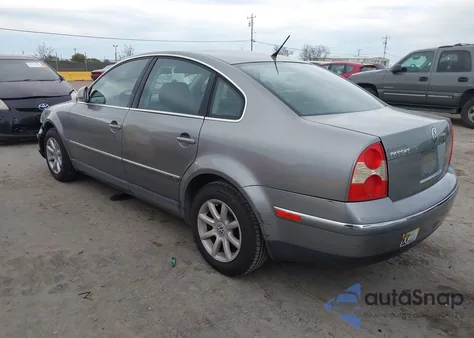 2004 Volkswagen Passat Gls from USA, damaged, VIN WVWPD63B64E276050